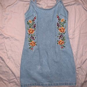 Denim dress